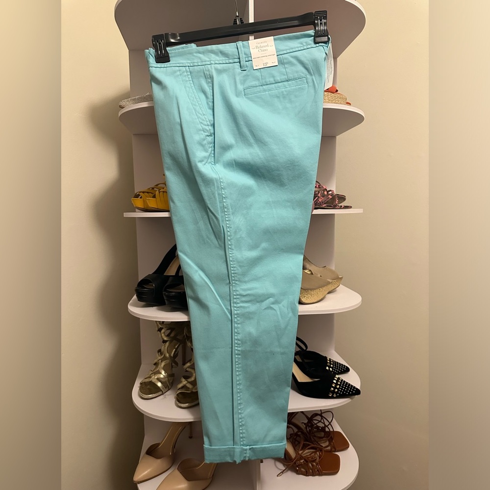 Talbots Women's Aqua Capris